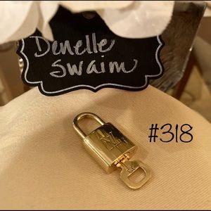 Authentic Louis Vuitton LV Lock and Key 318